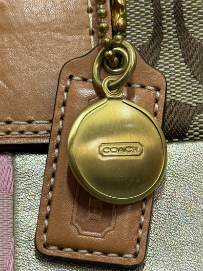 Authentic Coach Patchwork Signature Satchel -- Limited Edition Design