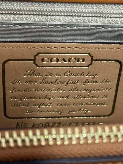 Authentic Coach Patchwork Signature Satchel -- Limited Edition Design